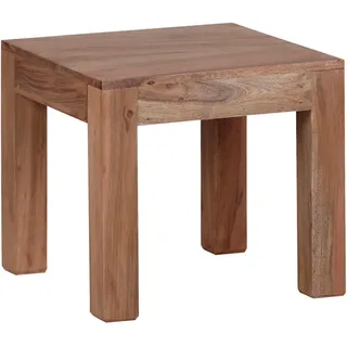 Wohnling Beistelltisch beige Akazie 45 x 0 x 0 cm