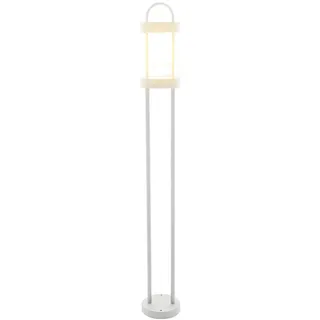 Nowa Wegeleuchte Metall 12,5 x 100 cm 1x LED 855lm warmweiß weiß