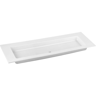 Keuco Royal 60 Keramik-Waschtisch ohne Hahnloch ohne Überlauf 1409 x 538 mm - Weiß mit CleanPlus - 32160311400