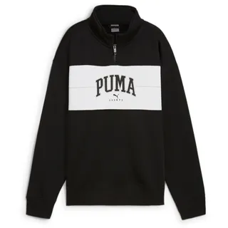 Puma Pullover SQUAD Half-Zip Fleece Schwarz S