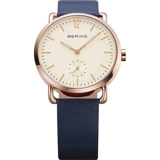 Bering, Armbanduhr, Herrenuhr Classic 13238-664, Blau, (Analoguhr)
