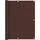 120 x 300 cm Braun Oxford-Gewebe