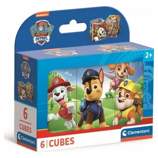 CLEMENTONI Würfelpuzzle PAW PATROL 6 Teile