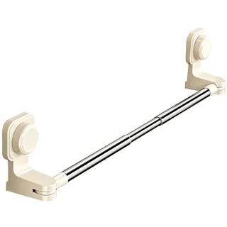 Handtuchhalter 50-100cm Einstellbar Handtuchhalter Ausziehbar Teleskop Ohne Bohren Bad Handtuchstange Wandmontage Saugnapf Handtuchstange,Handtuchstange für Glasduschtür
