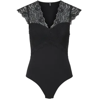 Pieces Body »PCTATIANNA SS BODYSTOCKING NOOS«, schwarz