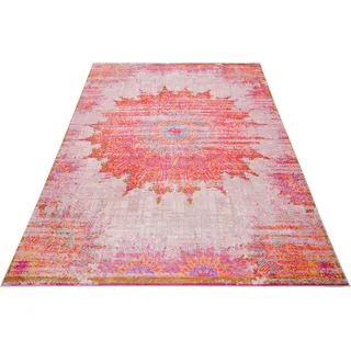 WECON HOME Sunkissed Webteppich 190 x 290 cm Beige/Mehrfarbig
