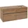 Waschbeckenunterschrank 120 x 55 cm Kansas Oak