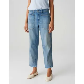 opus pants Damen Jeans | Melly Breeze Barrel Jeans Mid Rise mit Powerstretch Light Vintage Blue, 36 L28 - 36W / 28L