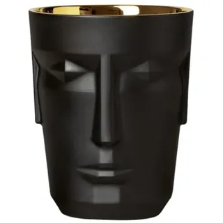 Sieger by Fürstenberg Gin und Cocktailbecher PROMETHEUS Satin Black / Gold