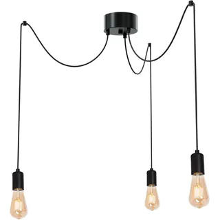 Licht-Erlebnisse Spider 3-flg. 60 cm rund schwarz