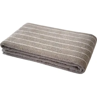 Dyckhoff Basic Line Nadelstreifen Duschtuch 70 x 140 cm taupe