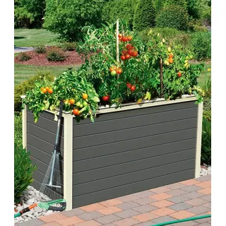 Karibu Hochbeet 2, BxTxH: 173x89x82 cm grau
