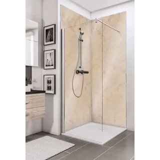 Schulte DecoDesign Duschrückwand Dekor Kalkstein hell.. - Duschkabine