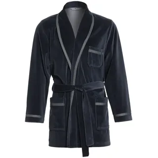 Revise RE-117 Herren kurzer Hausmantel - Morgenmantel - Velours/Samt - S
