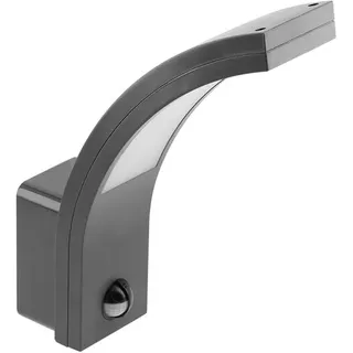 Gtv Außenleuchte LED schwarz 10W mit Bewegungsmelder IP54