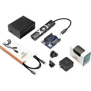 Arduino Sistema Q UNO Q 4GB 4 x 2.0GHz inkl. Gehäuse, inkl. Netzteil, inkl. USB-Kabel, inkl. Controller