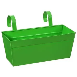 Dehner Zink-Blumenkasten, ca. B40/H16/T17 cm, Grün