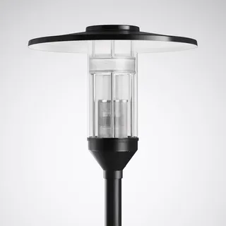 Trilux LED-Mastaufsatzleuchte Aluminium 69,0 cm inkl. 25W Leuchtmittel schwarz