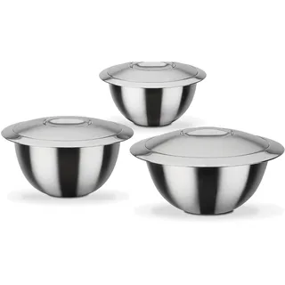 GSW Thermoschüsseln Silber 3-tlg.
