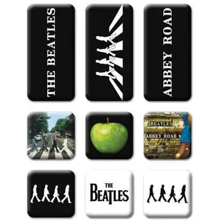Beatles Abbey Road Set Von 9 Mini-Kühlschrankmagnete (ro)