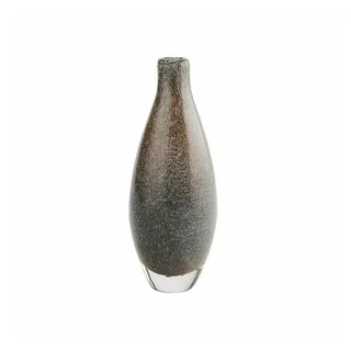 Giftcompany Dekovase Linen Schmal Grau H 18.1 cm grau