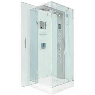 AcquaVapore AquaVapore Dampfdusche Duschtempel Sauna Dusche Duschkabine D38-20L3-EC 100x100