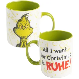 UNITED LABELS Grinch Kaffeetasse 0,32 l Grün