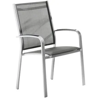 Sieger Meran Stapelsessel 61 x 57 x 98 cm graphit/grau