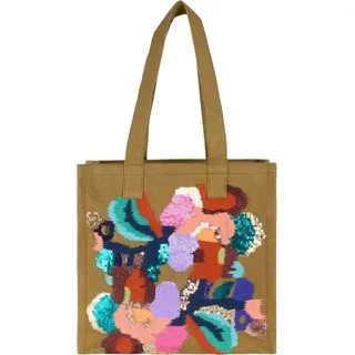 Oilily Umhänge-Wickeltasche Grün