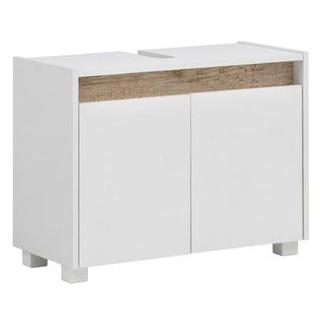 Möbelpartner Waschbeckenunterschrank Cosmo 148463, weiß, stehend, 80 x 54,6 x 33cm