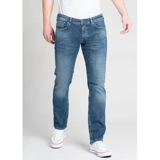 Miracle of Denim Straight-Jeans M.O.D Thomas Comfort Nelson Blue blau W38 / L34