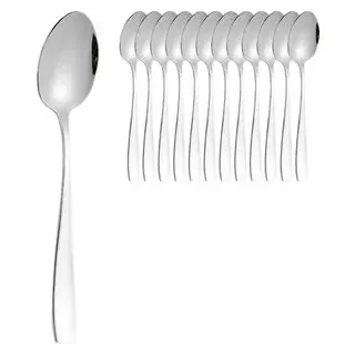 Esmeyer Kaffeelöffel Saskia 231-092, 14,5 cm, Edelstahl 18/10, silber poliert, 12 Stück