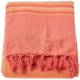 Homescapes Morocco Tagesdecke 255 x 360 cm Orange/Terracotta