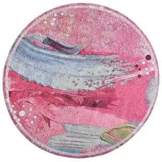 Gino Falcone Teppich  Cosima , rosa/pink , Baumwolle , Maße (cm): B: 160 H: 0,3