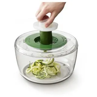 Joseph Joseph MultiPrep Salatzubereitungsset 4tlg. Salatschleuder Ø 24 cm Kunststoff Grün/Weiß/Transparent/Mehrfarbig