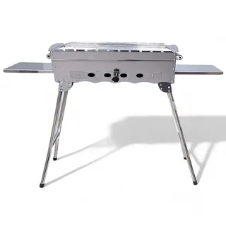 Grillpeter Mangal Khan Schaschlik Grill mit Grillrost