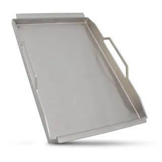babossa Einsatzpfanne 44,9 x 27,4 cm V2A Edelstahl Silber/Weiß