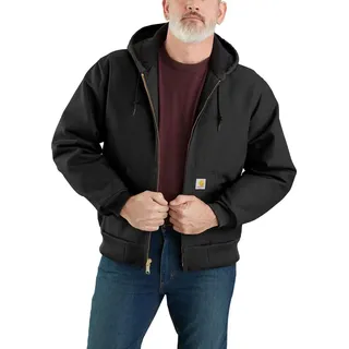 CARHARTT Insulated Flannel Active Jacke schwarz XL