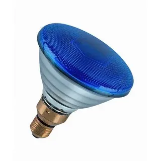 Osram Reflektorlampe E27, 80W, Concentra PAR38, Belcolor blau