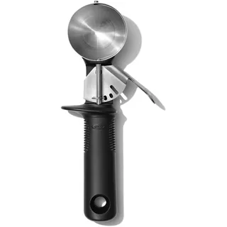 Oxo Eisportionierer Edelstahl schwarz