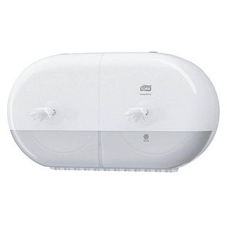 TORK Toilettenpapierspender SmartOne® T9 Mini 682000 weiß Kunststoff