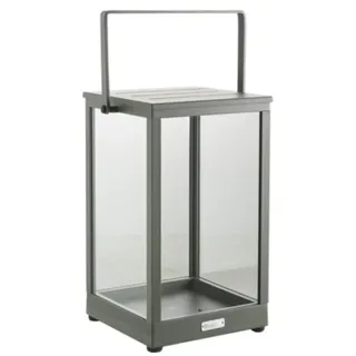 Brafab Gartenlaterne Belfort 27 x 43 cm Aluminium Grün Nordic Green