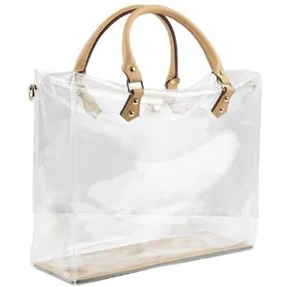 OFFILICIOUS Durchsichtige PVC DIY Tragetasche Handtasche Herstellung Taschen Handwerk Zubehör Werkzeugset Geburtstag Urlaub Tasche Herstellung