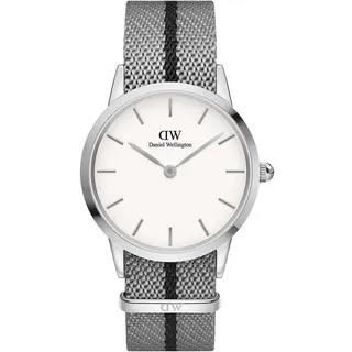 Daniel Wellington Iconic NATO Grau/Schwarz NATO 36 mm