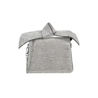 Ted Baker Crossbody Bags - Nialisa Soft Knot Crystal Xbody Bag - Gr. unisize - in Schwarz - für Damen