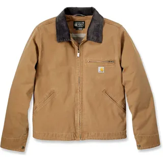 Carhartt Duck Detroit Rugged Flex Detroit, Textiljacke - Hellbraun/Schwarz - XL