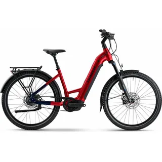 Haibike Trekking 9 Low 2025 27,5 Zoll RH 45 cm dynamite red/blue