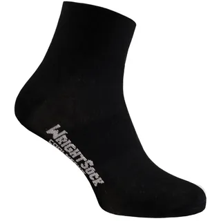 WrightSock Coolmesh II Quarter Wandersocken 1 Paar Schwarz 41,5-45