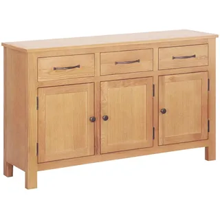 vidaXL Sideboard 112 x 33,5 x 70 cm Braun