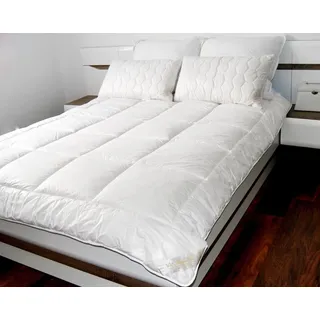Merino Wool Bedding Merino Wolle Bettdecke Schurwolle Übergang EINZELBETT BETTDECKE 140 x 200 cm 500gsm, Mittelschwer 10 tog,Warm, 100% Merino-Schurwolle 100% Baumwolle. Single BETTDECKE